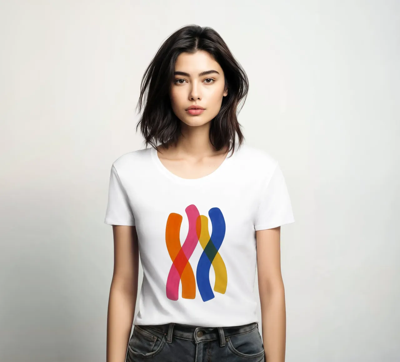 Twisted Spectrum - Flow Form Series t-shirt da donna da SMPLE