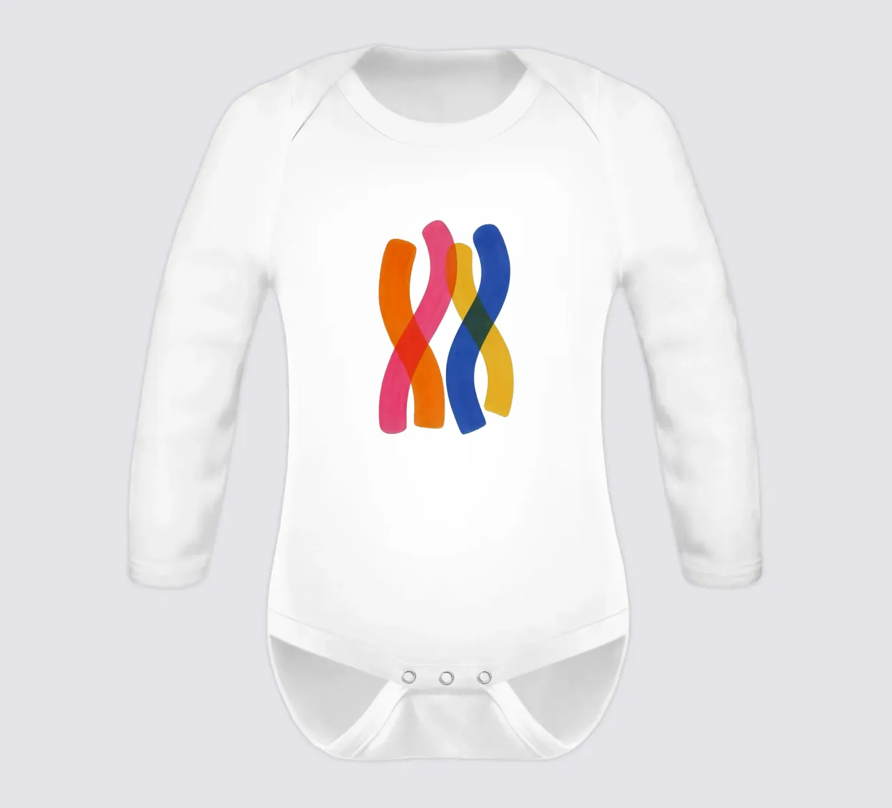 Twisted Spectrum - Flow Form Series body neonato maniche lunghe da SMPLE
