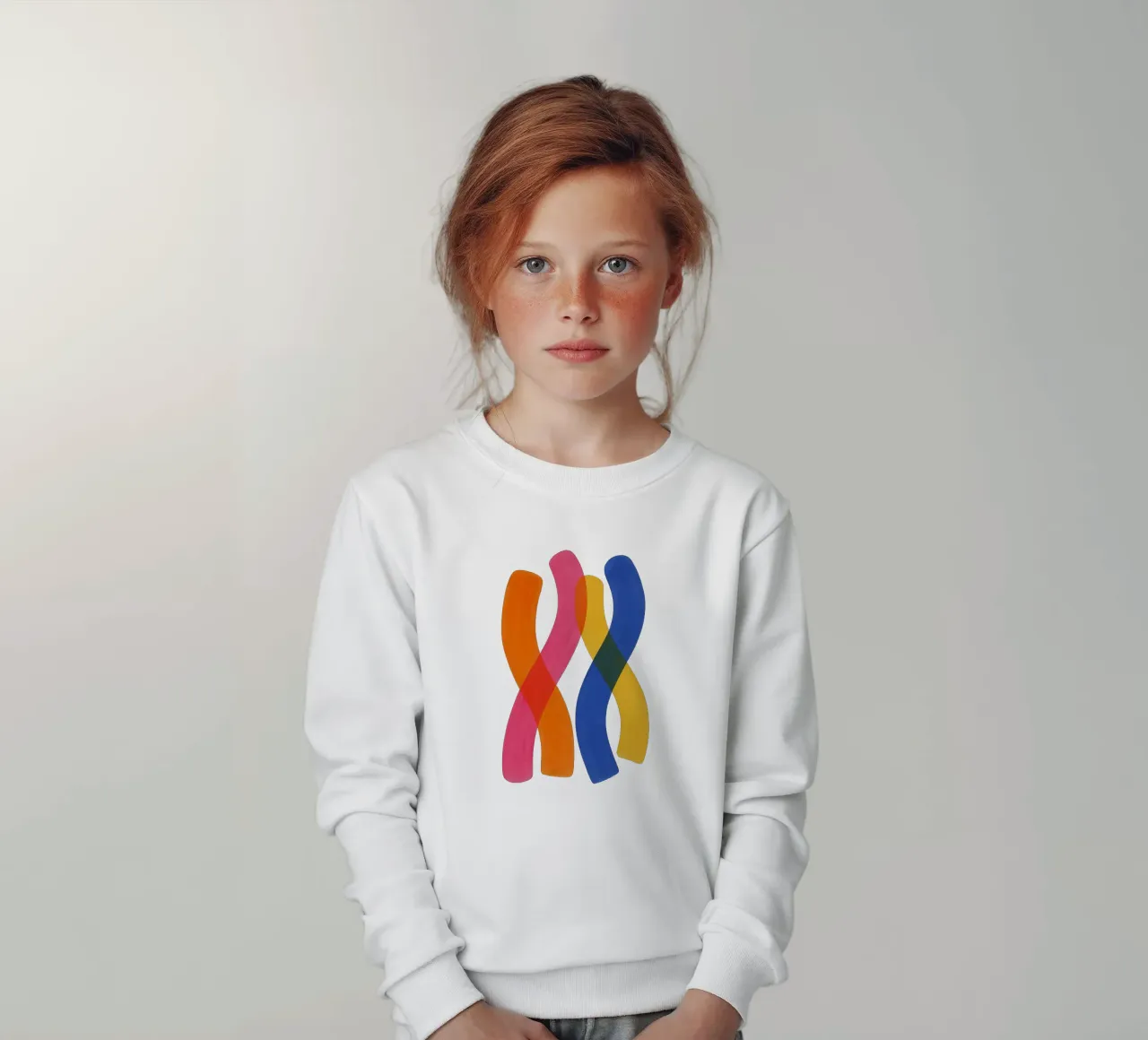 Twisted Spectrum - Flow Form Series kids sweatshirt by SMPLE