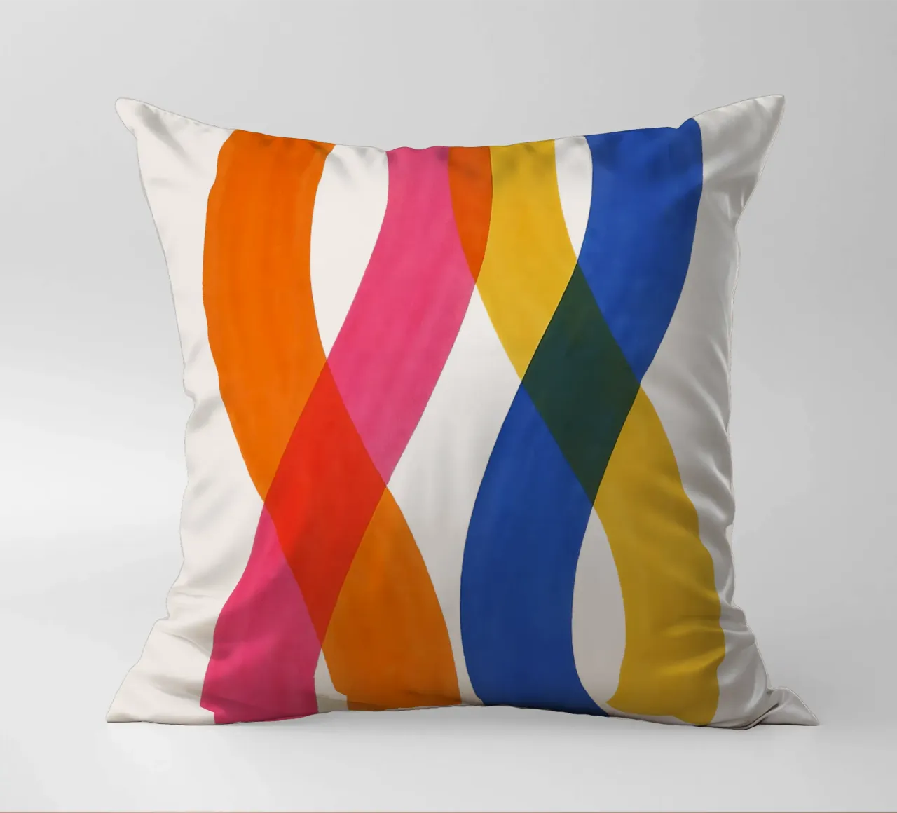 Twisted Spectrum - Flow Form Series Kissen von SMPLE