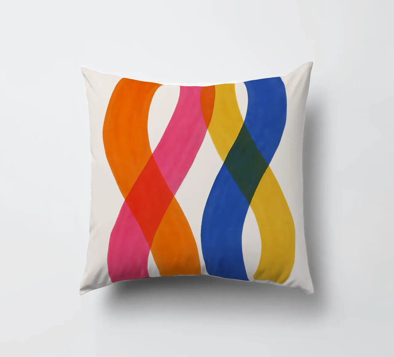 Twisted Spectrum - Flow Form Series Kissen von SMPLE