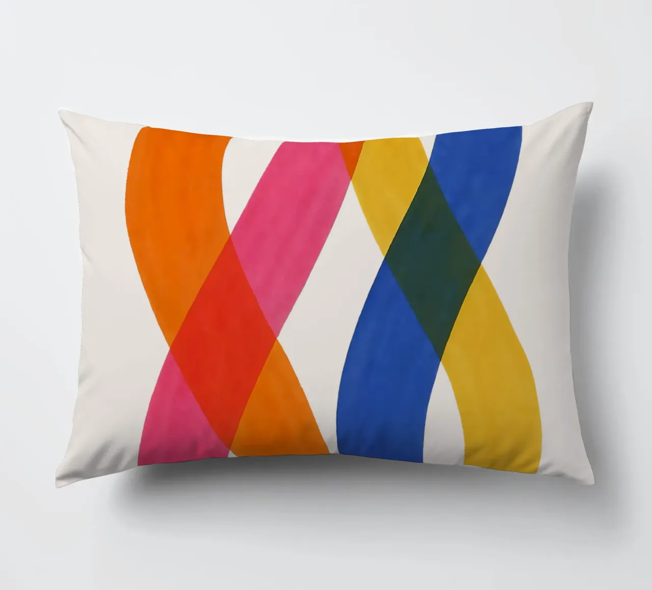 Twisted Spectrum - Flow Form Series Kissen von SMPLE