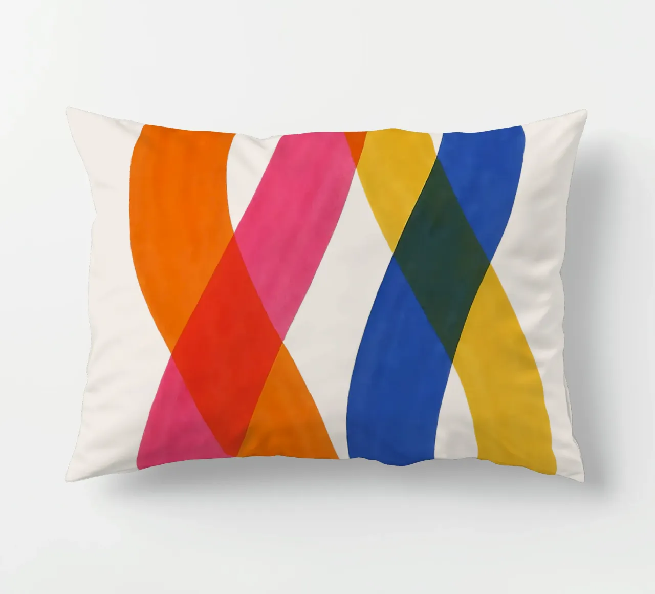 Twisted Spectrum - Flow Form Series Kissen von SMPLE