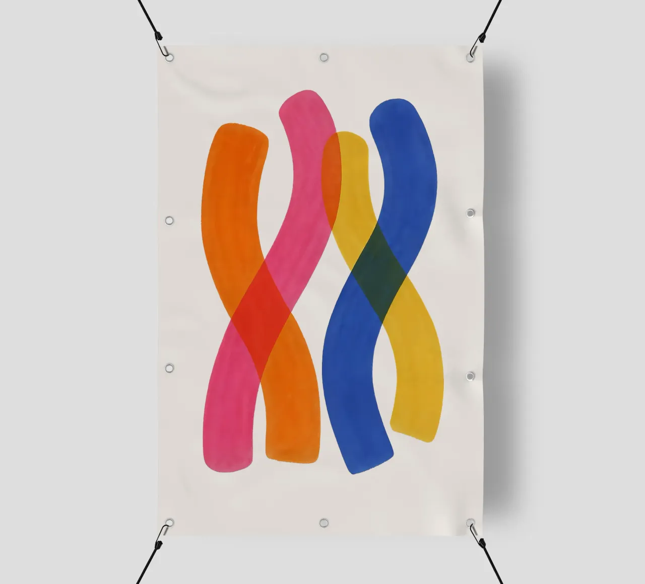 Twisted Spectrum - Flow Form Series PVC Plane von SMPLE