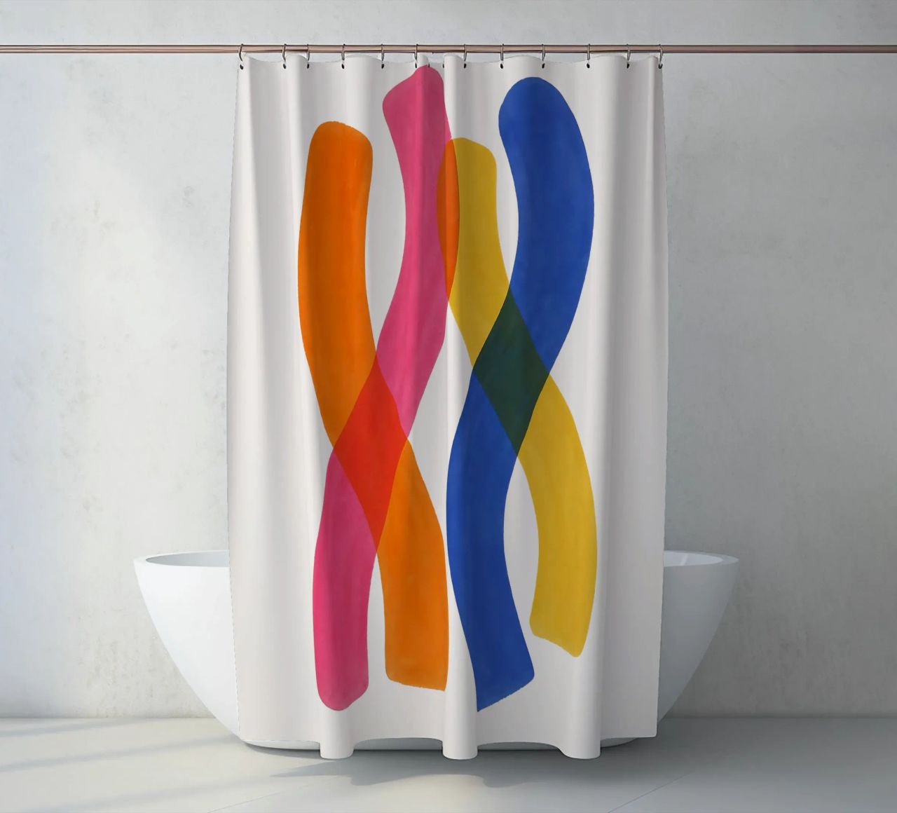 Twisted Spectrum - Flow Form Series tenda da doccia da SMPLE