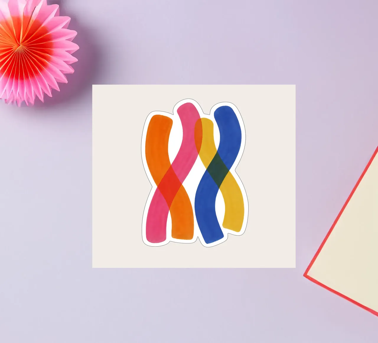 Twisted Spectrum - Flow Form Series adesivo da SMPLE