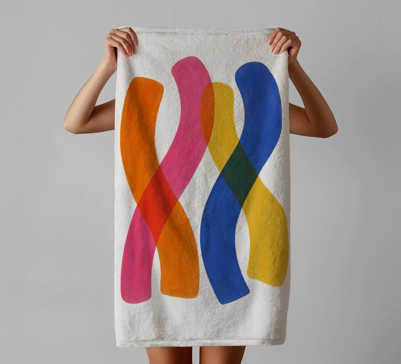 Twisted Spectrum - Flow Form Series serviette de bain de SMPLE