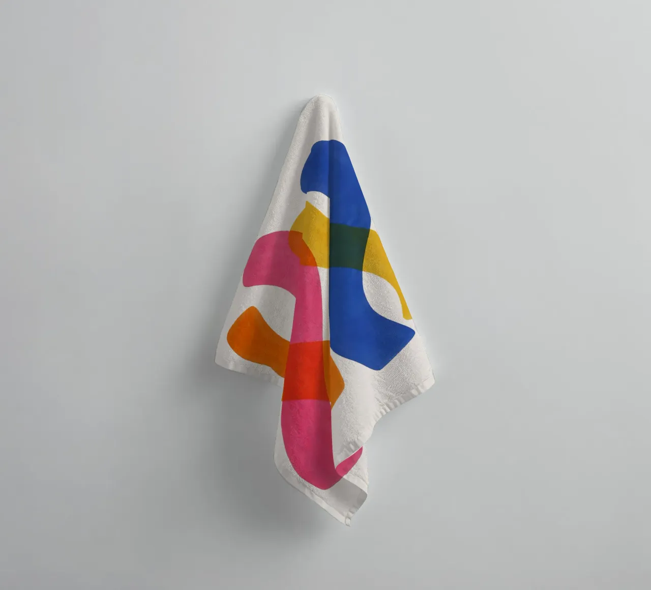 Twisted Spectrum - Flow Form Series Handtuch von SMPLE