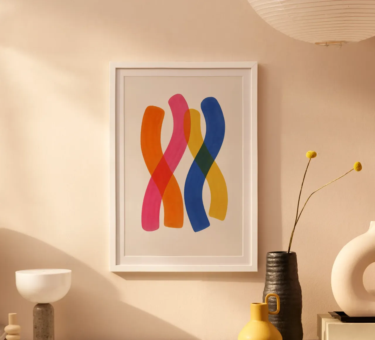 Twisted Spectrum - Flow Form Series poster by SMPLE