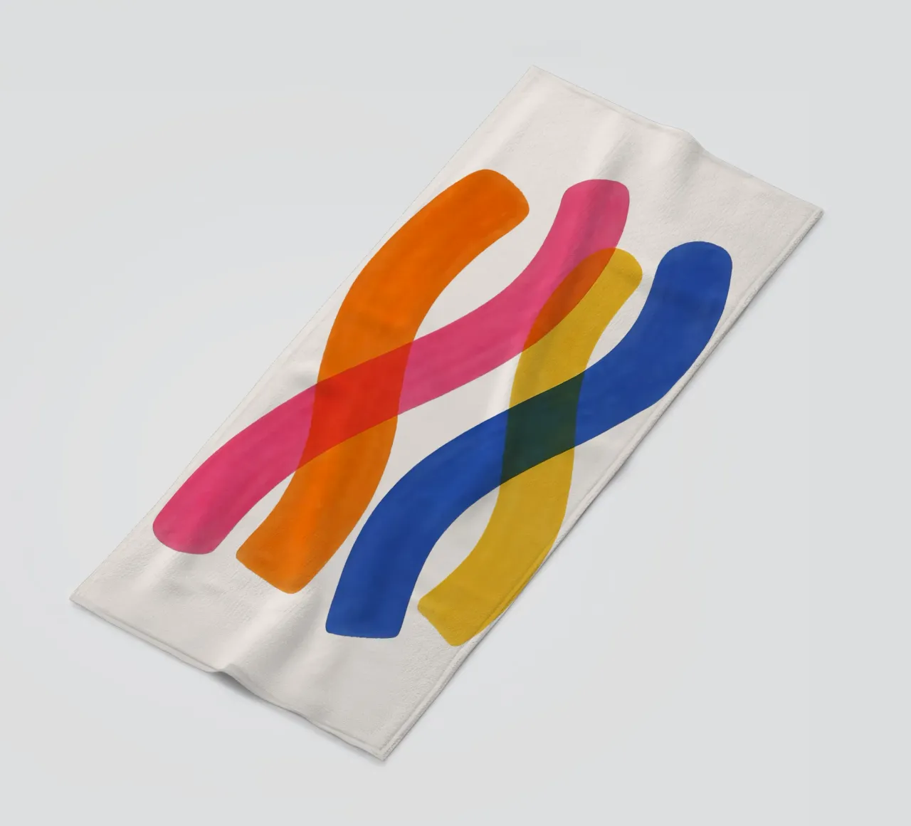 Twisted Spectrum - Flow Form Series strandhanddoek van SMPLE
