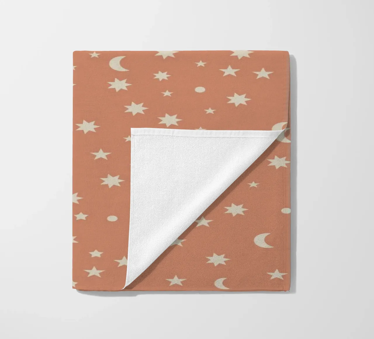 Stars Pattern - Warm beach towel by MoonlightPrint