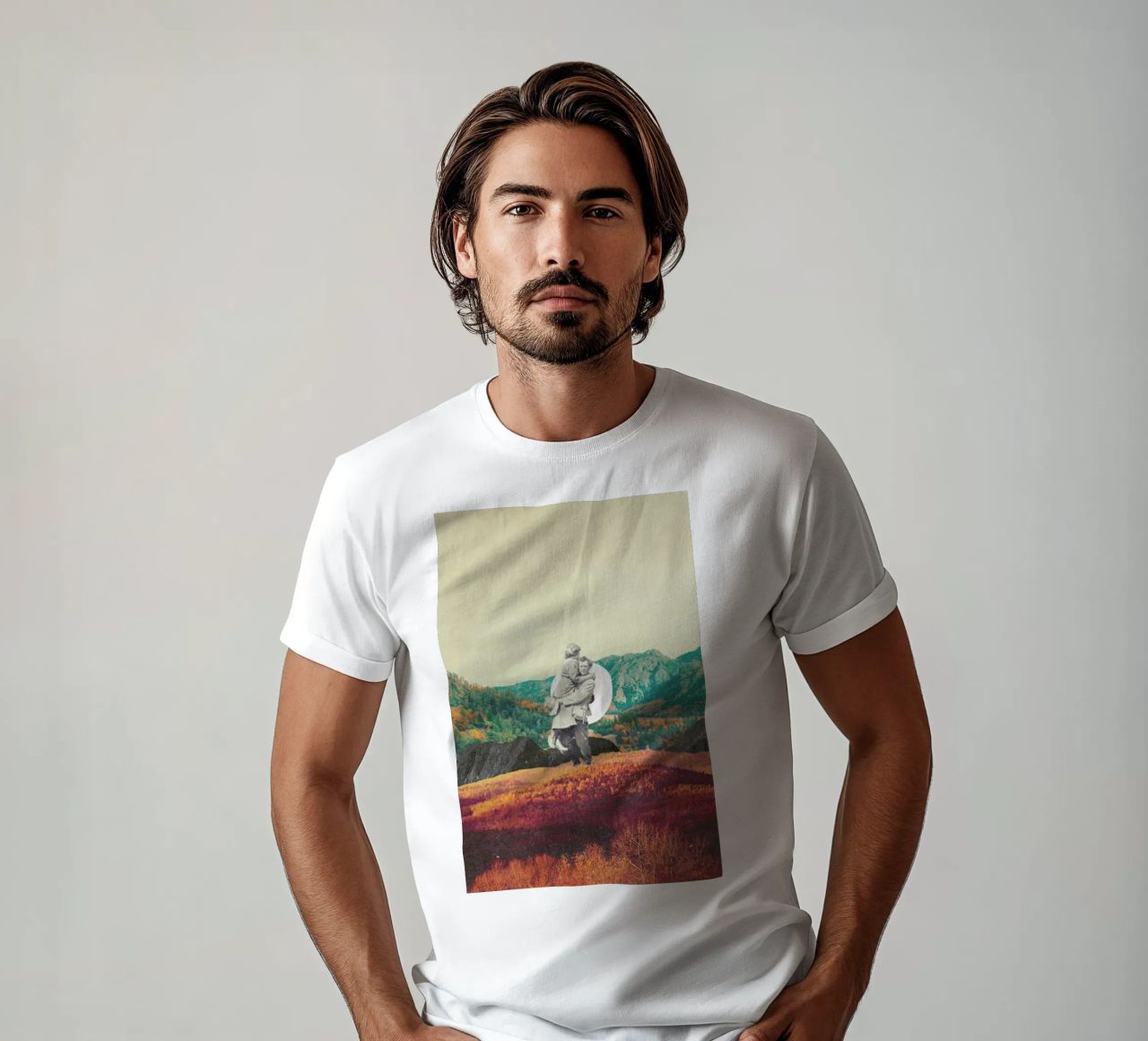 Promises Please Don't Look Back t-shirt da Frank Moth