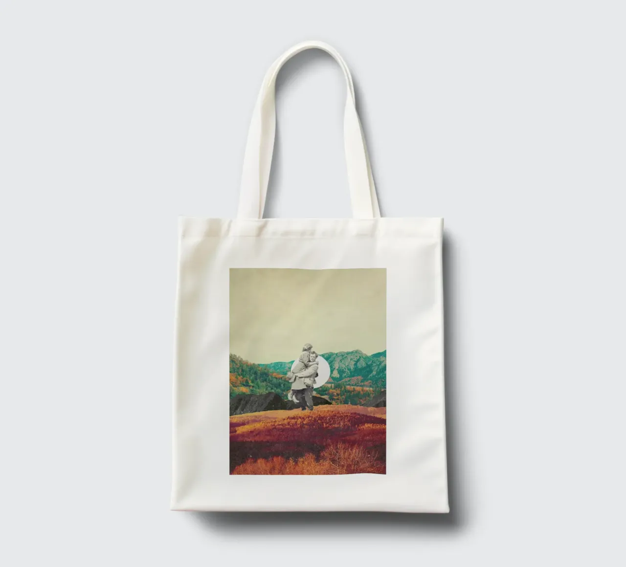 Promises Please Don't Look Back borsa in juta da Frank Moth