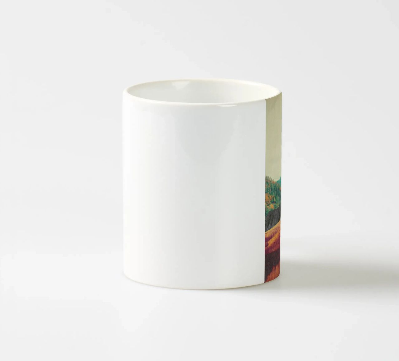 Promises Please Don't Look Back tazza in ceramica da Frank Moth