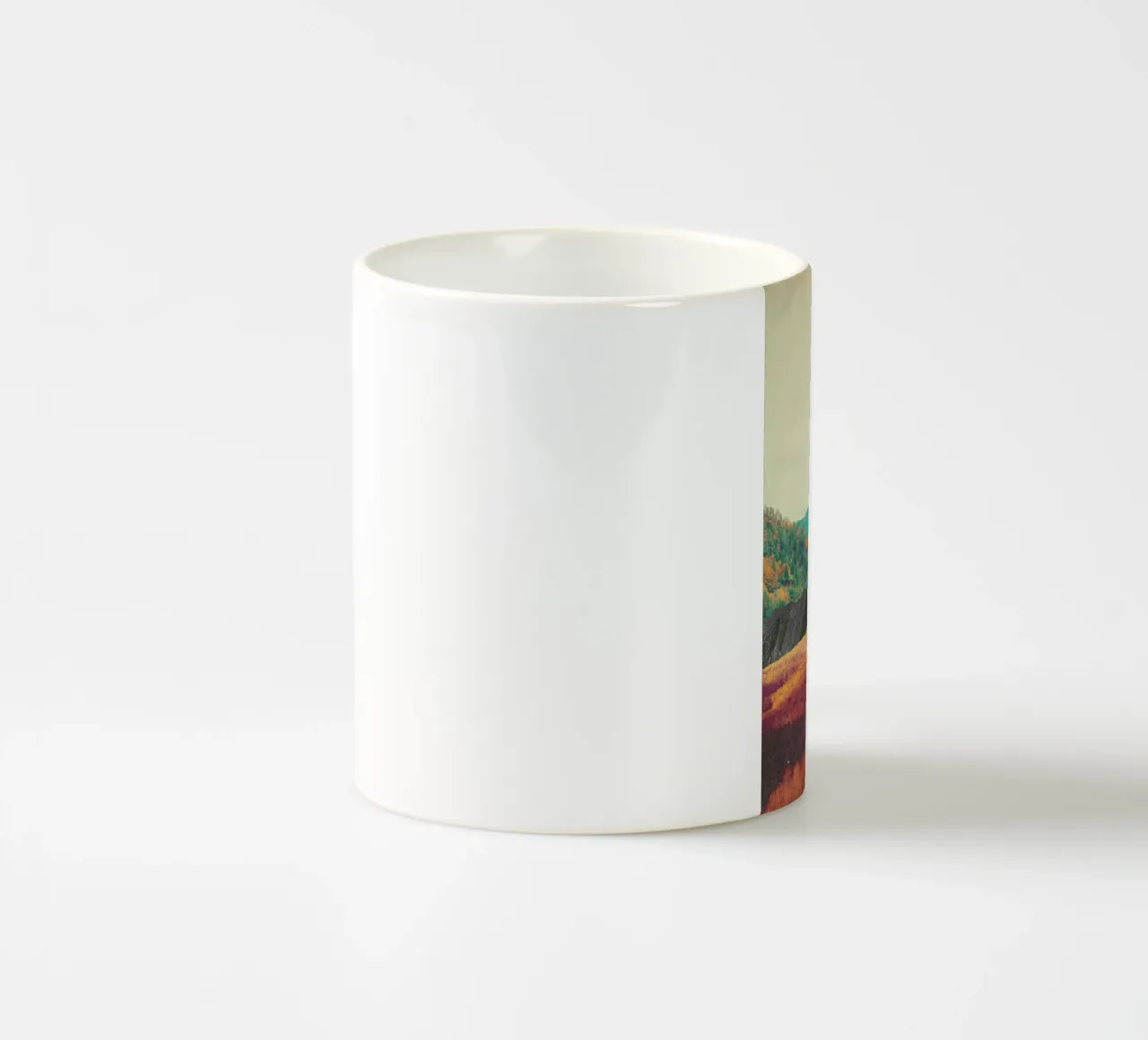 Promises Please Don't Look Back Keramik Tasse von Frank Moth
