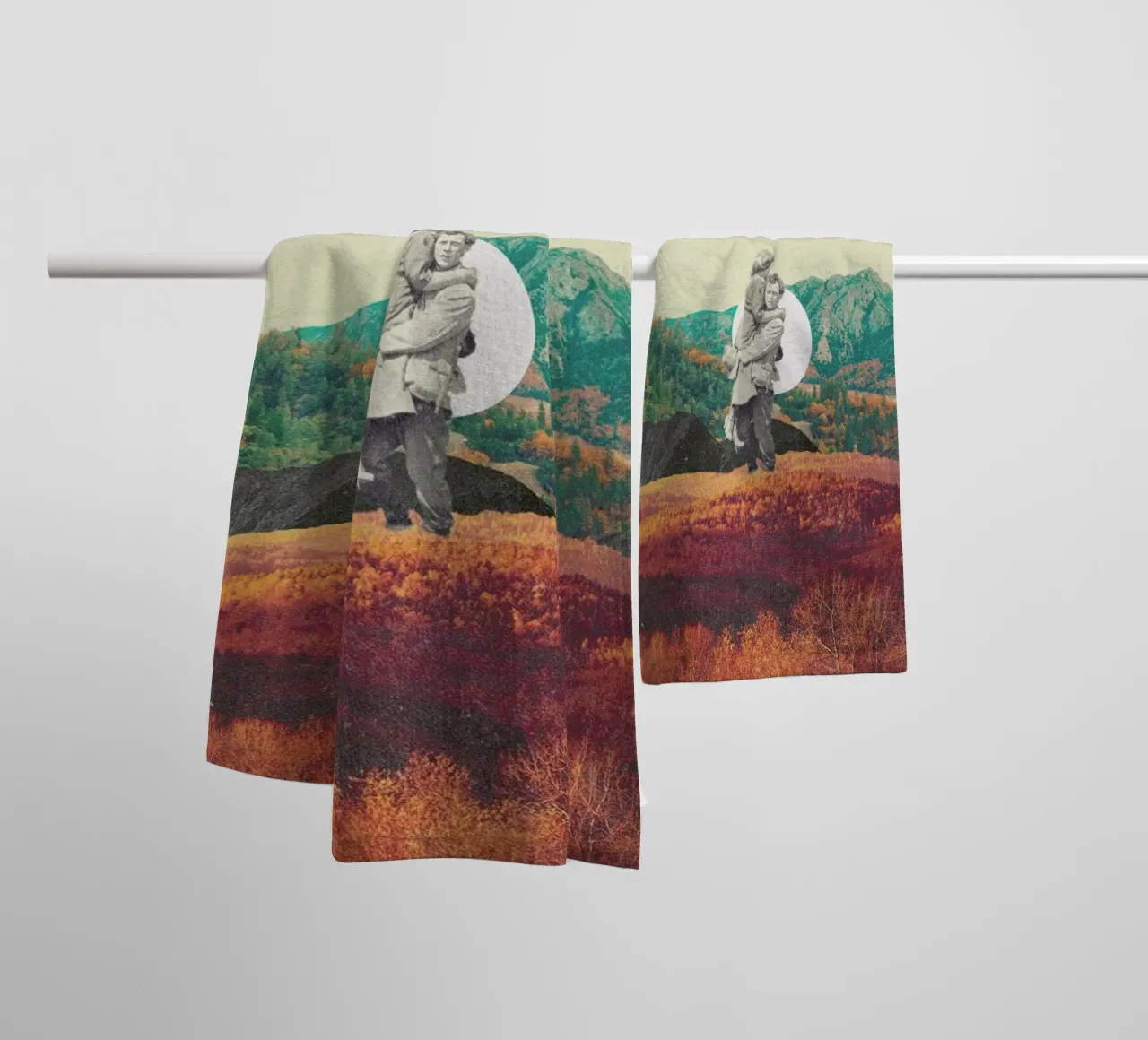 Promises Please Don't Look Back toalla de baño de Frank Moth