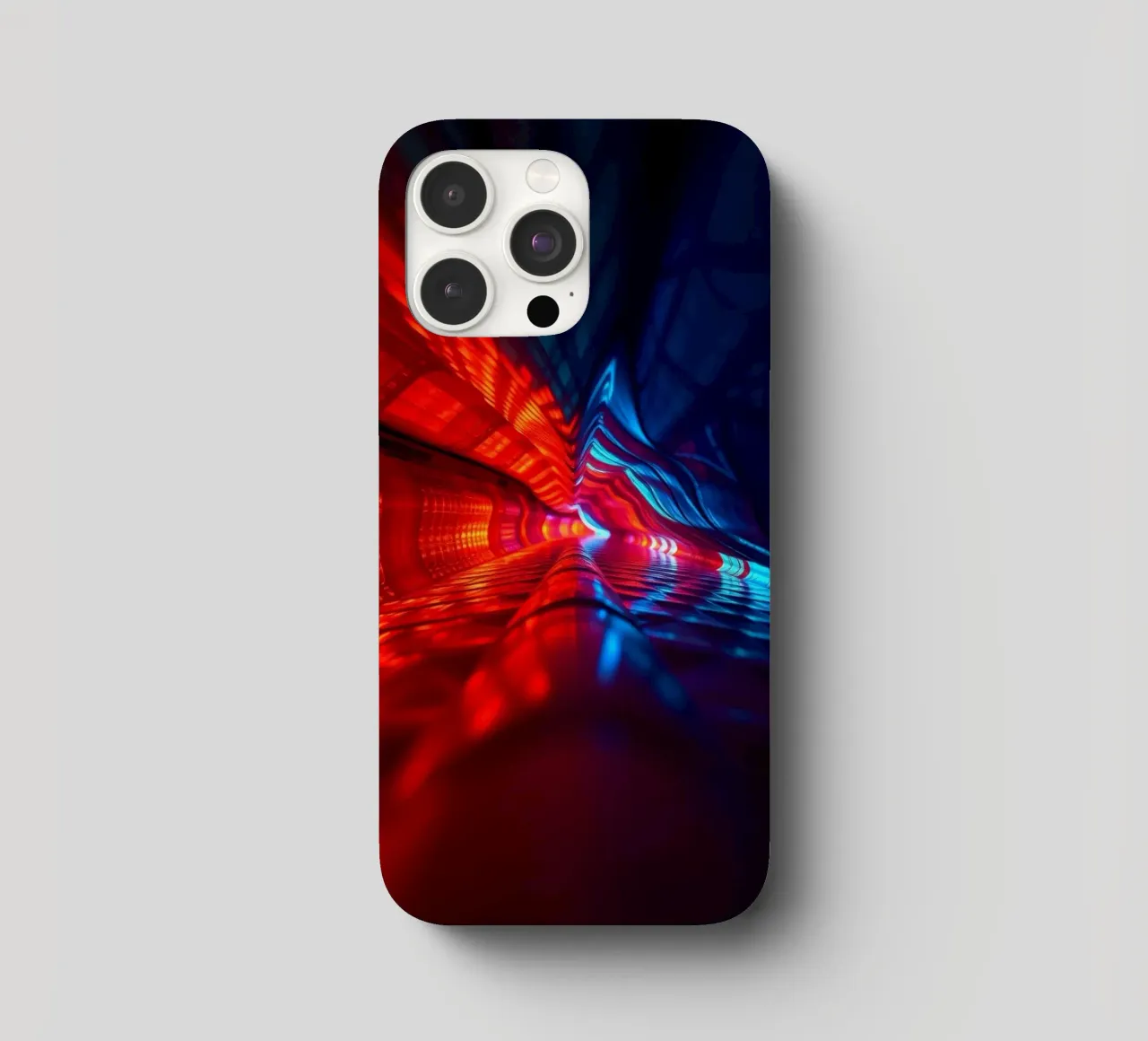abstraction featuring dynamic colors and reflections suitabl iphone case by DesignDoodle