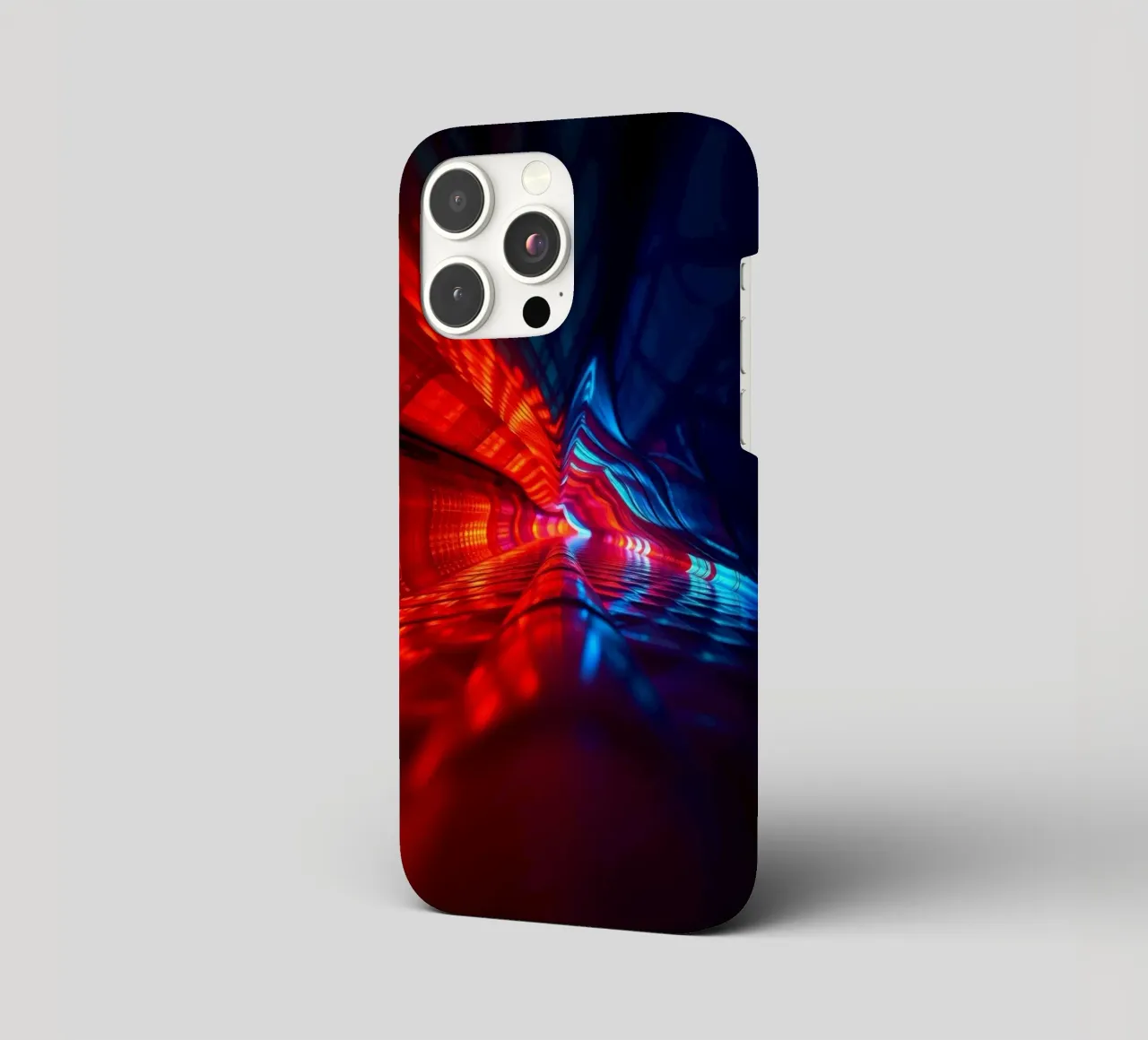 abstraction featuring dynamic colors and reflections suitabl iphone case by DesignDoodle