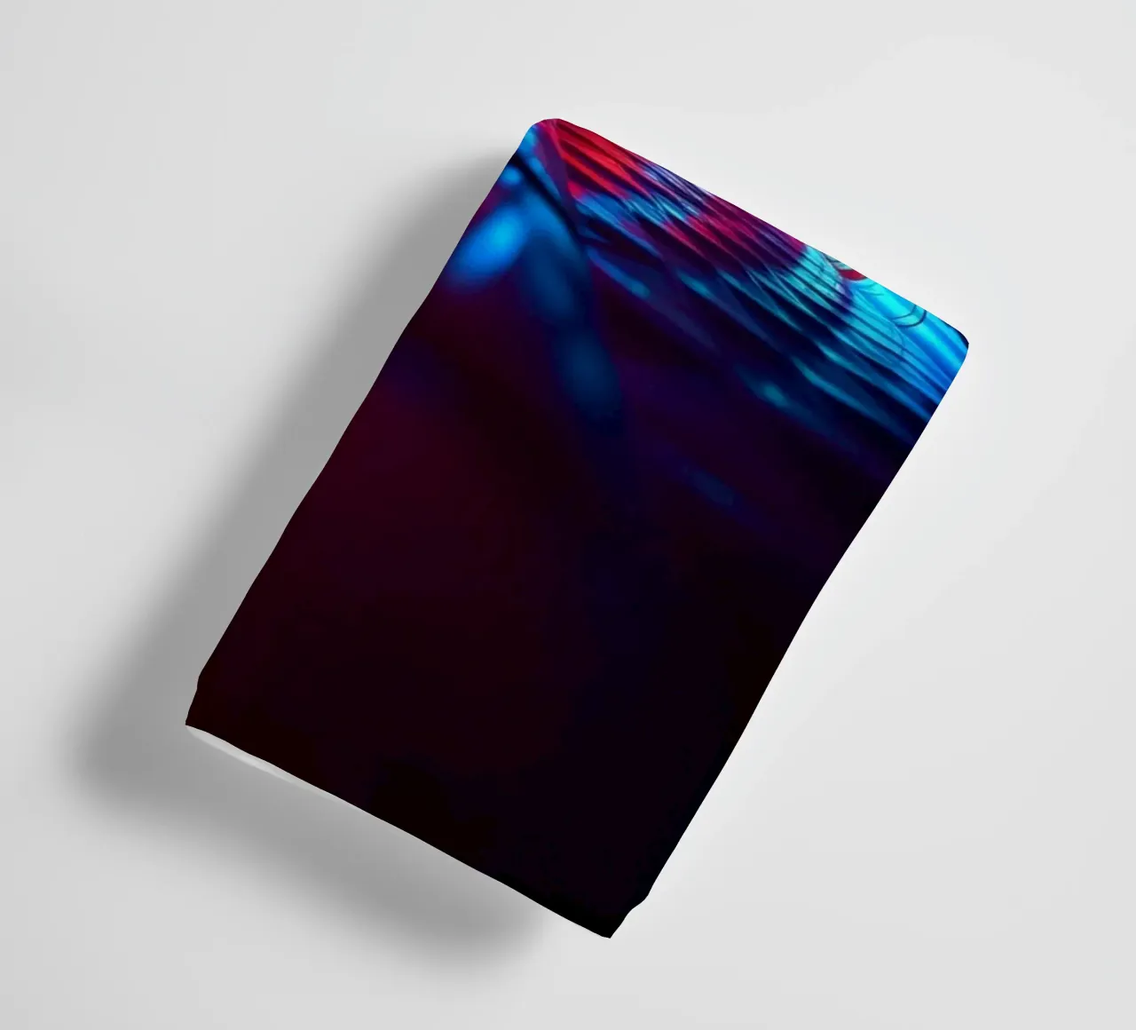 abstraction featuring dynamic colors and reflections suitabl towel by DesignDoodle