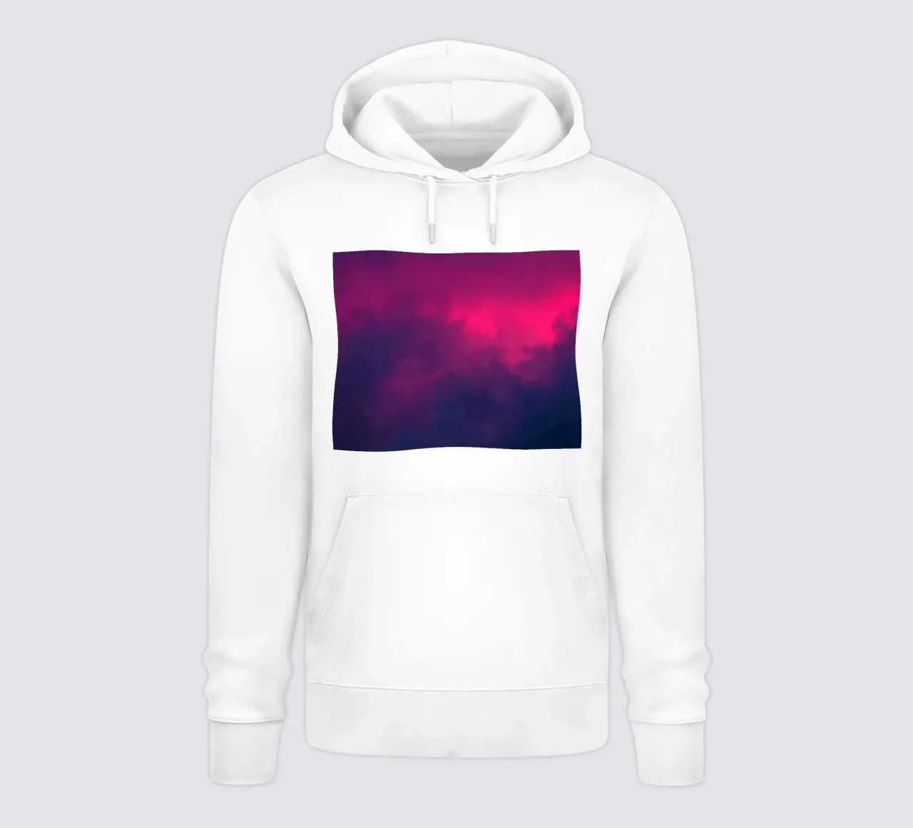 arrière-plan abstrait avec des nuages vibrants et des dégradés doux sweat à capuche de DesignDoodle