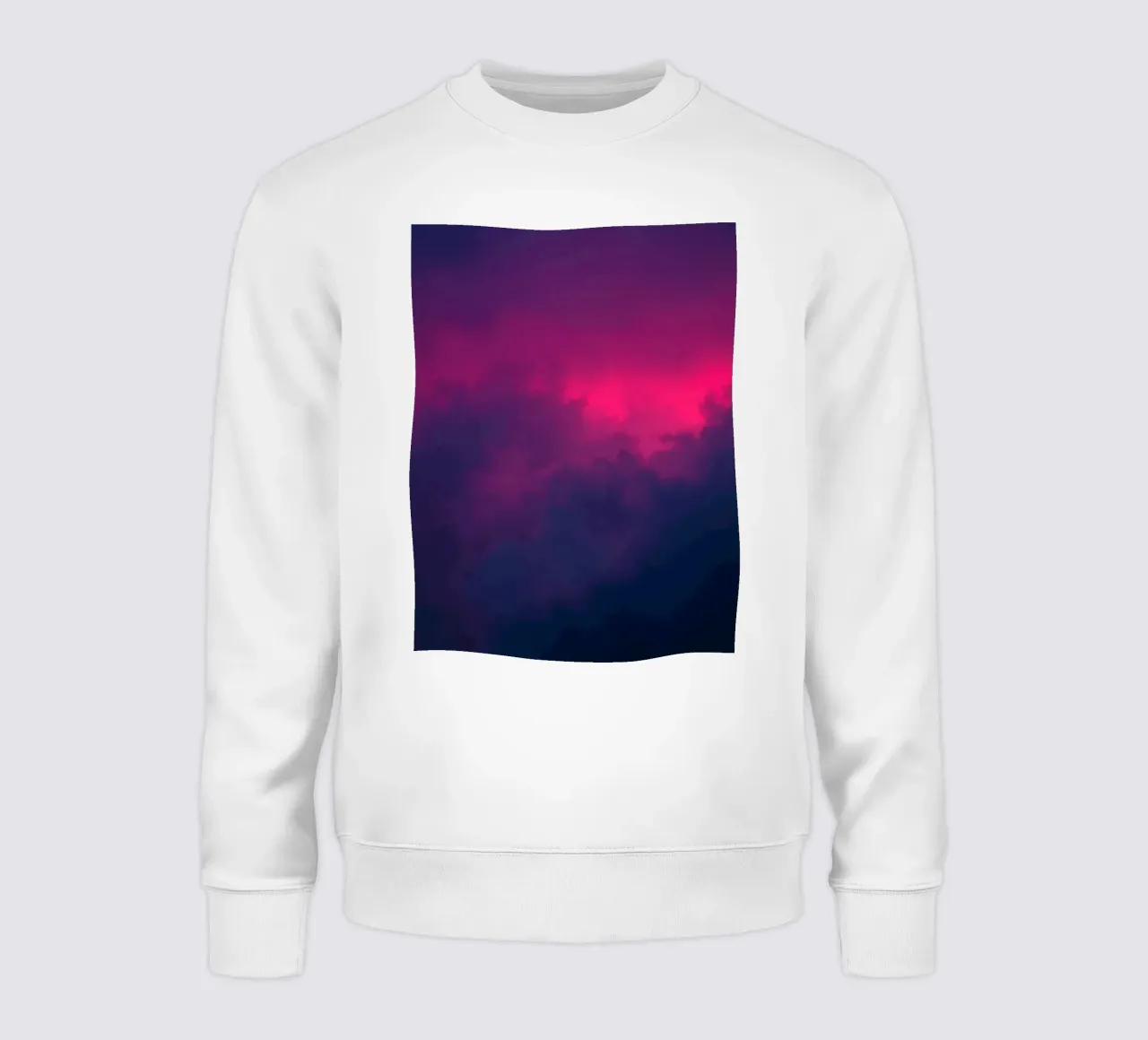 abstract background with vibrant clouds and soft gradients sweatshirt by DesignDoodle