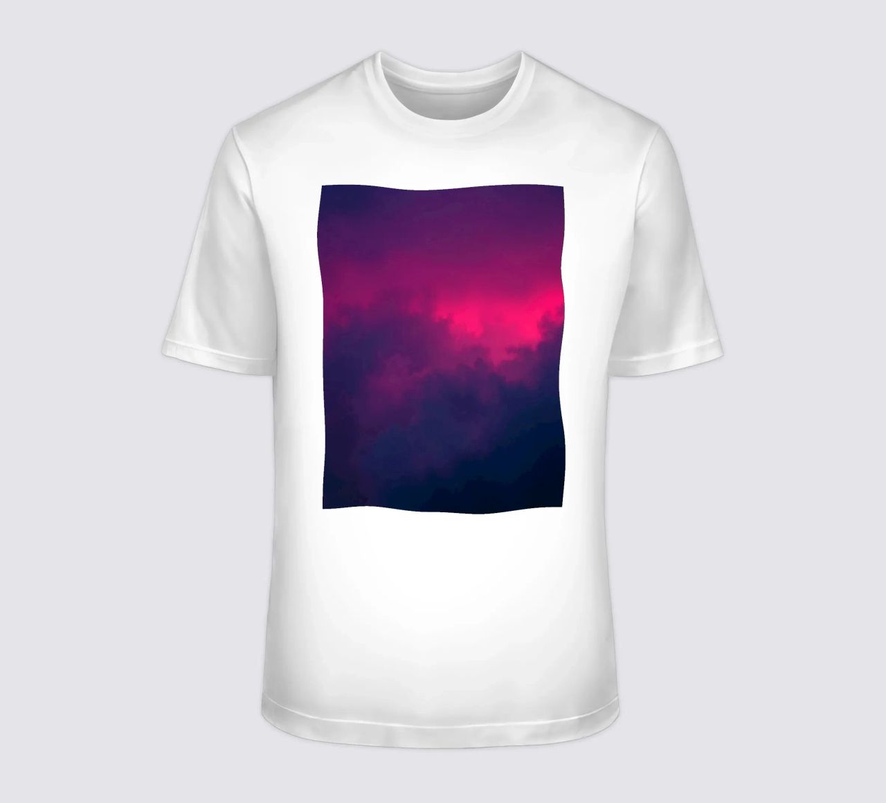 abstract background with vibrant clouds and soft gradients t-shirt by DesignDoodle