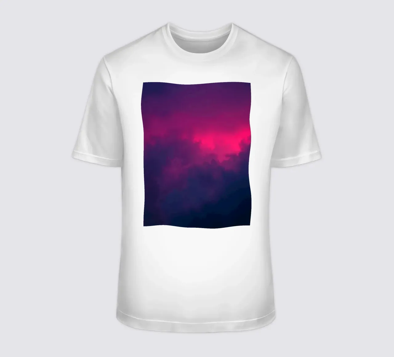 abstract background with vibrant clouds and soft gradients t-shirt by DesignDoodle