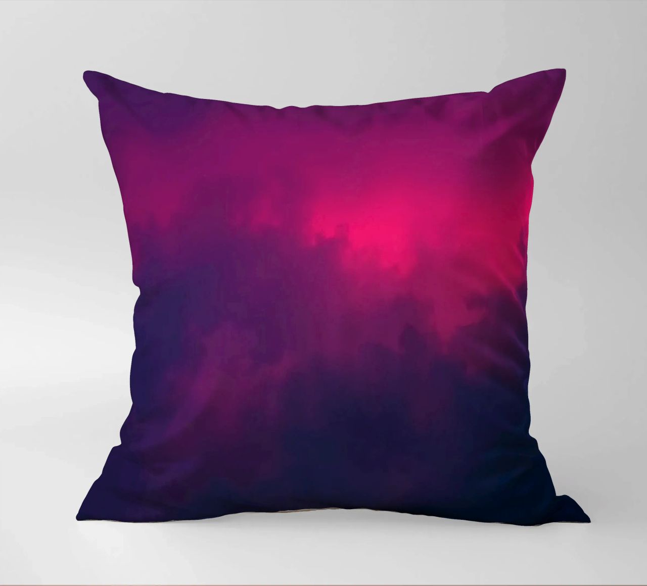 abstract background with vibrant clouds and soft gradients decorative cushion by DesignDoodle