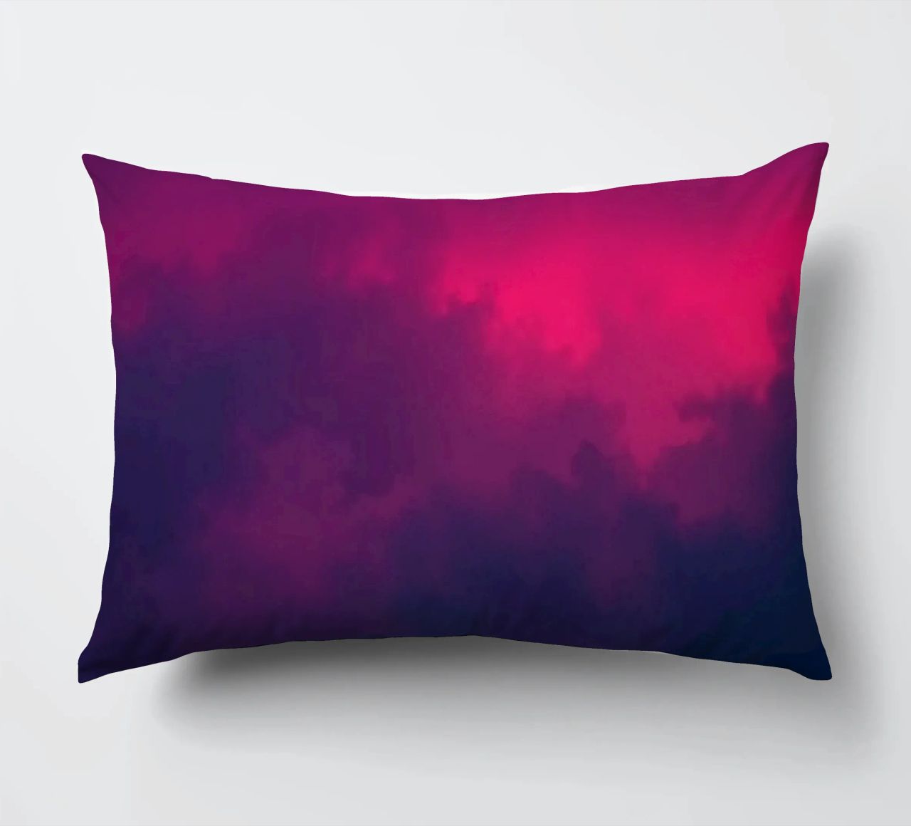 abstract background with vibrant clouds and soft gradients decorative cushion by DesignDoodle