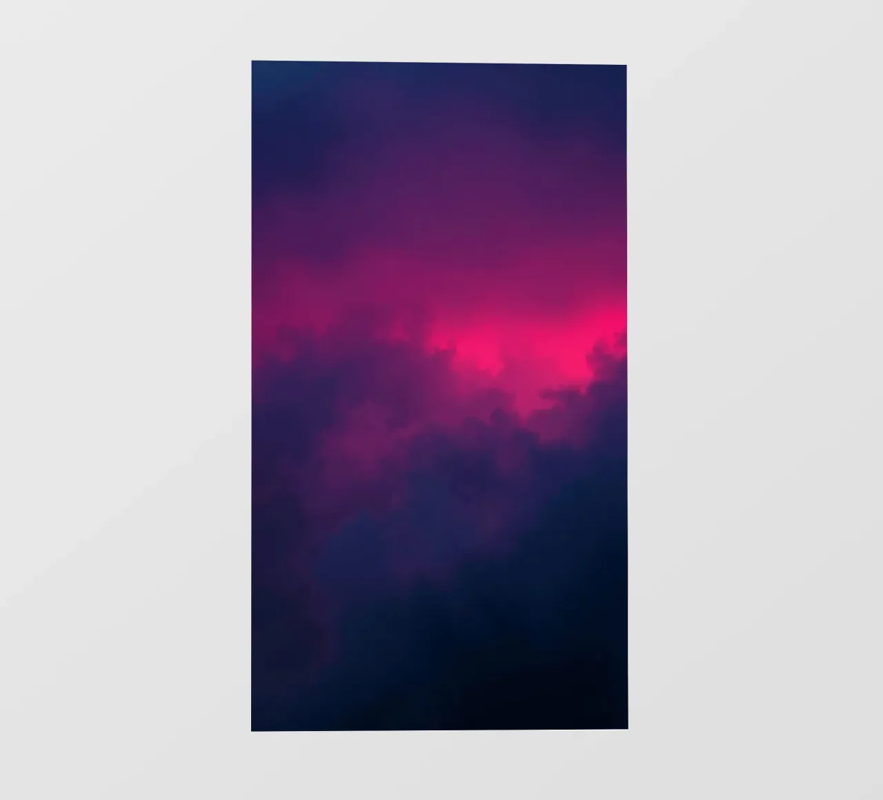 abstract background with vibrant clouds and soft gradients pvc cover by DesignDoodle