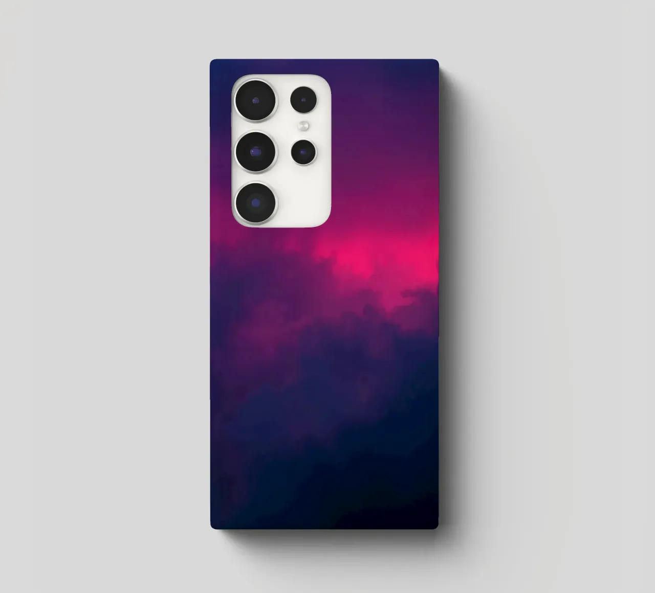 abstract background with vibrant clouds and soft gradients samsung phone case by DesignDoodle