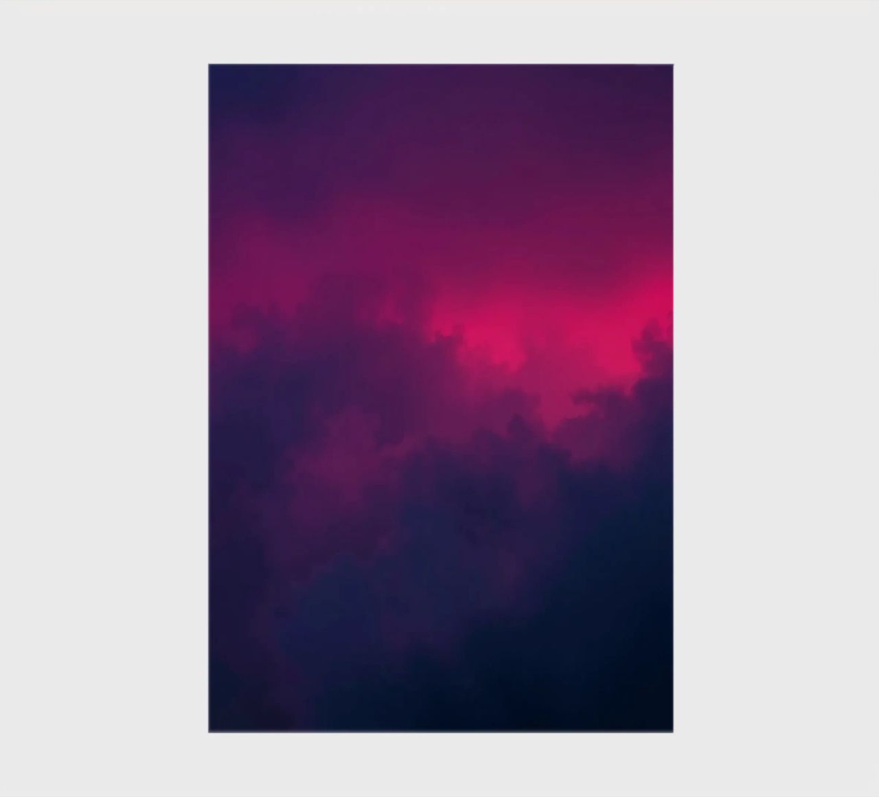 abstract background with vibrant clouds and soft gradients notebook by DesignDoodle