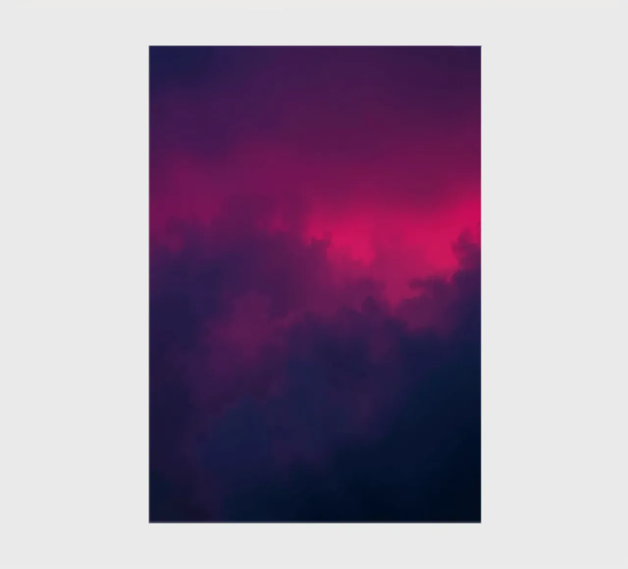 abstract background with vibrant clouds and soft gradients notebook by DesignDoodle