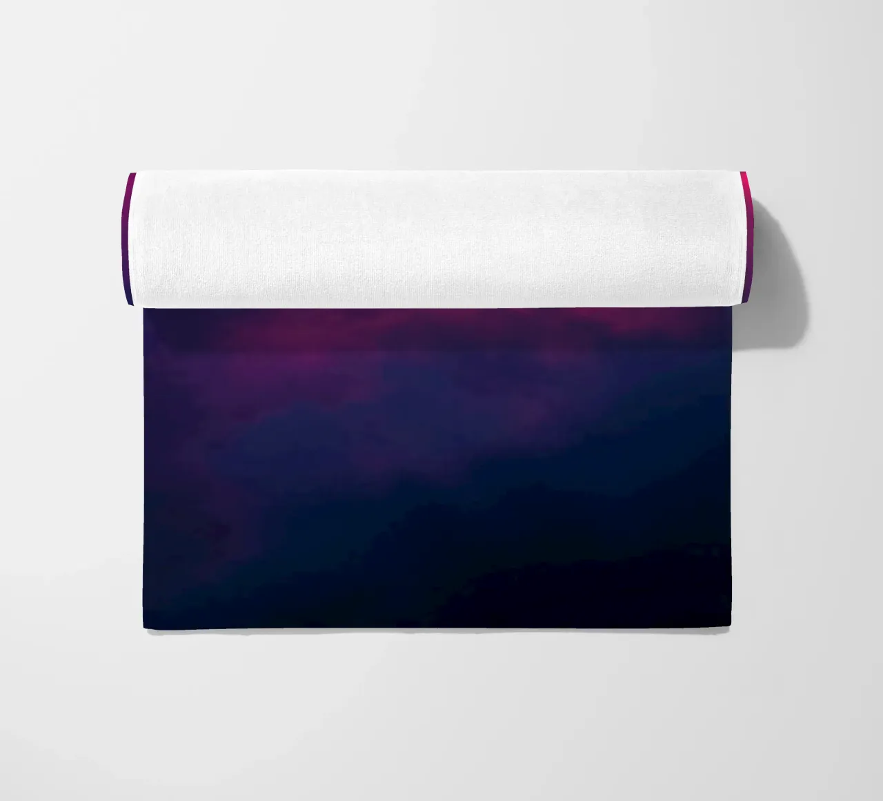 abstract background with vibrant clouds and soft gradients beach towel by DesignDoodle