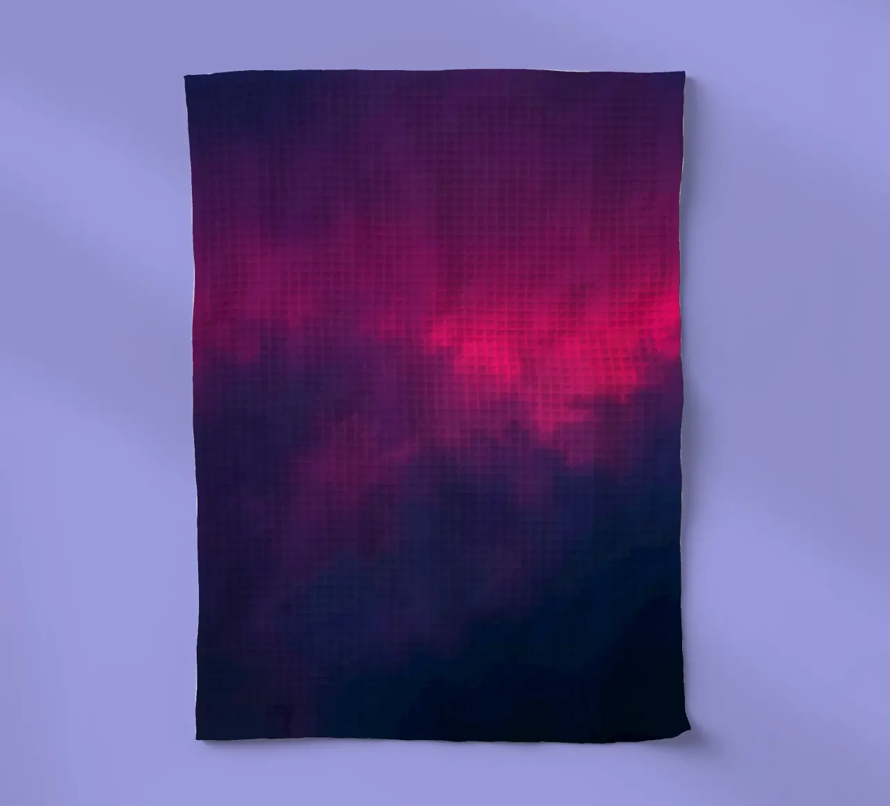 abstract background with vibrant clouds and soft gradients tea towel by DesignDoodle