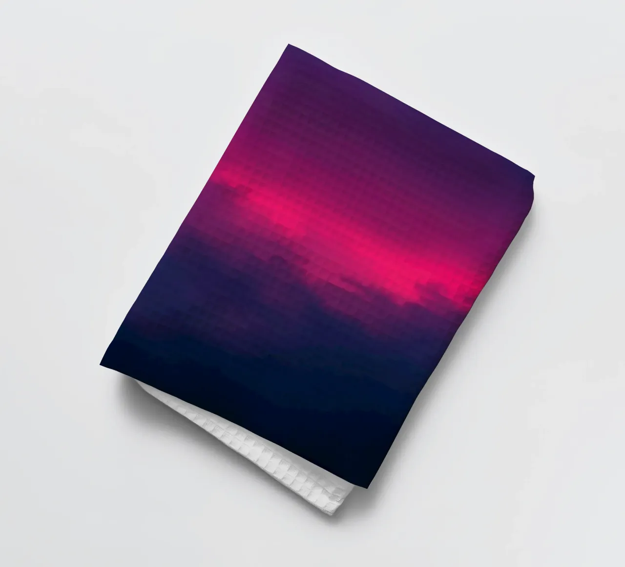 abstract background with vibrant clouds and soft gradients tea towel by DesignDoodle
