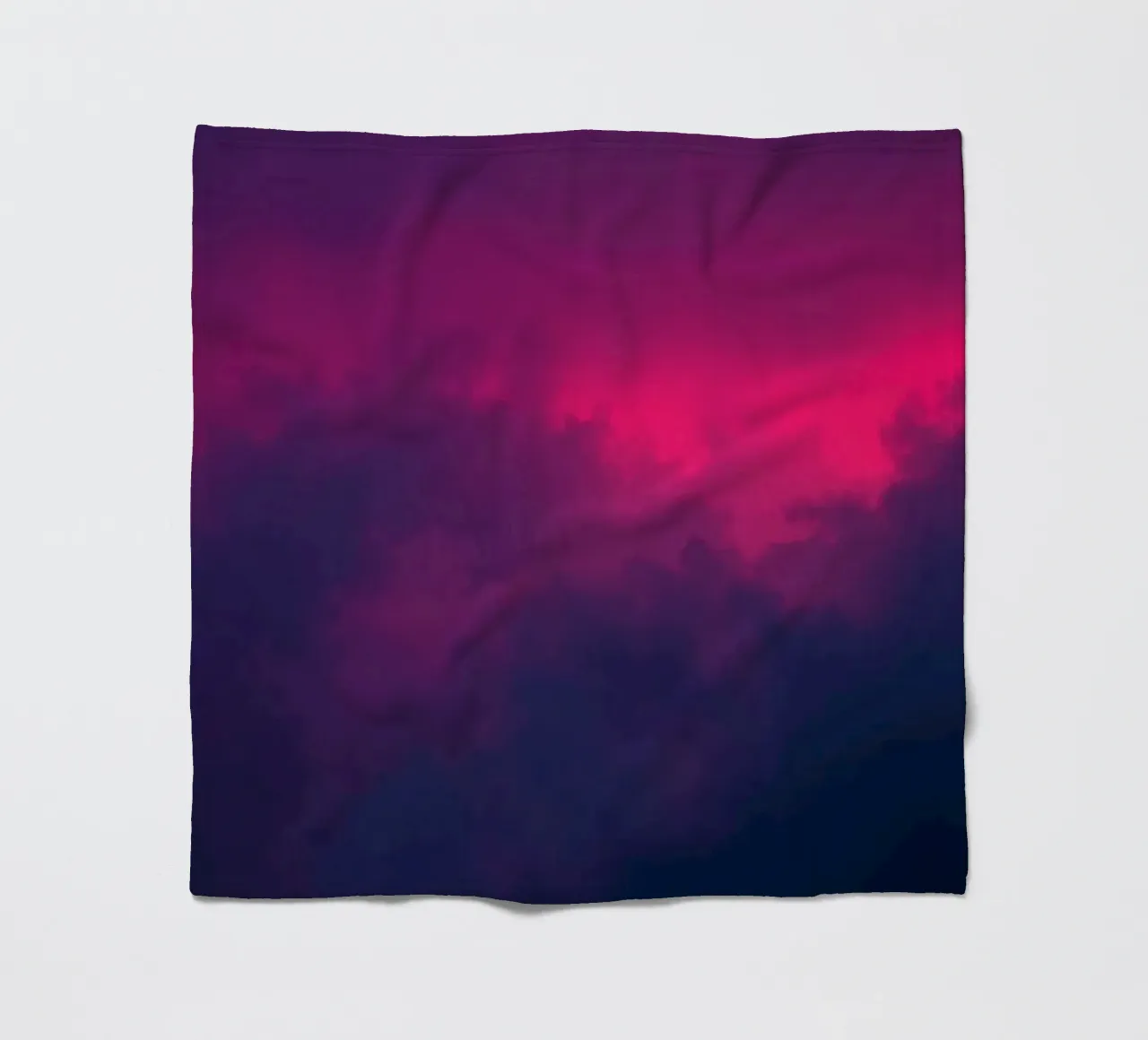 abstract background with vibrant clouds and soft gradients fleece blanket by DesignDoodle