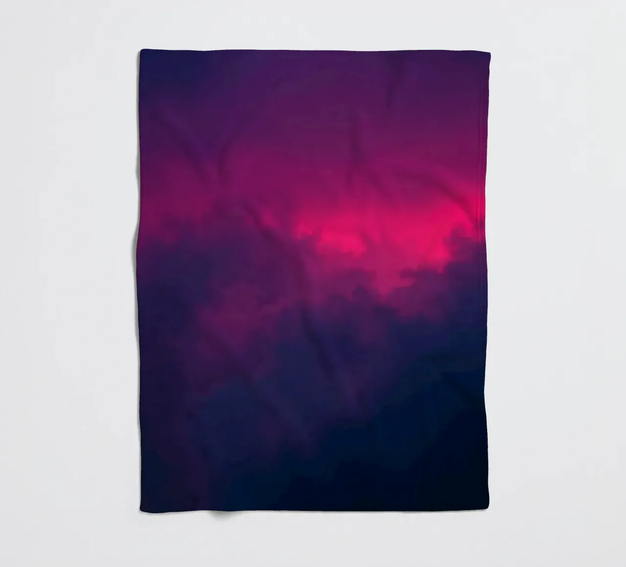 abstract background with vibrant clouds and soft gradients fleece blanket by DesignDoodle