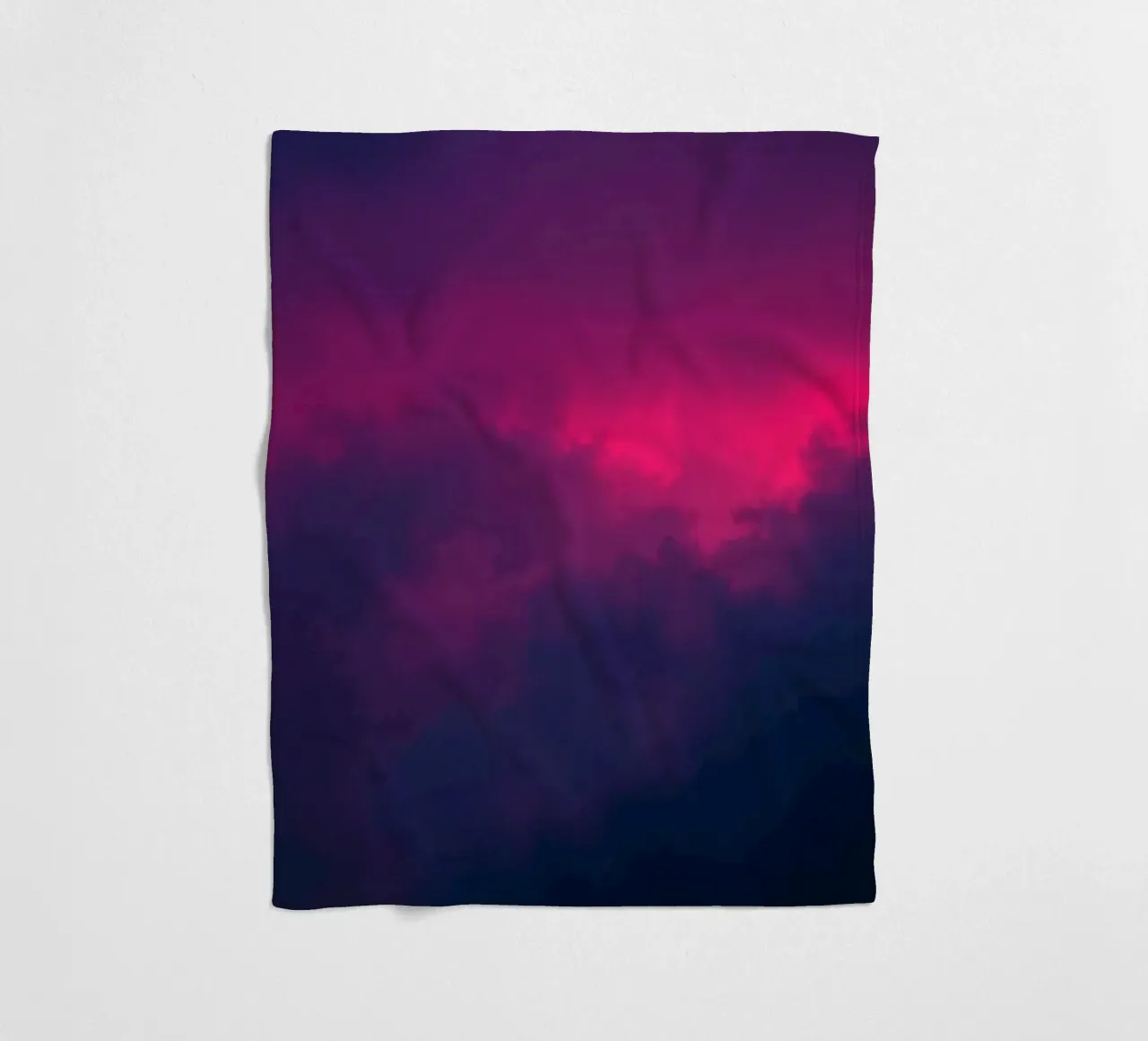 abstract background with vibrant clouds and soft gradients fleece blanket by DesignDoodle