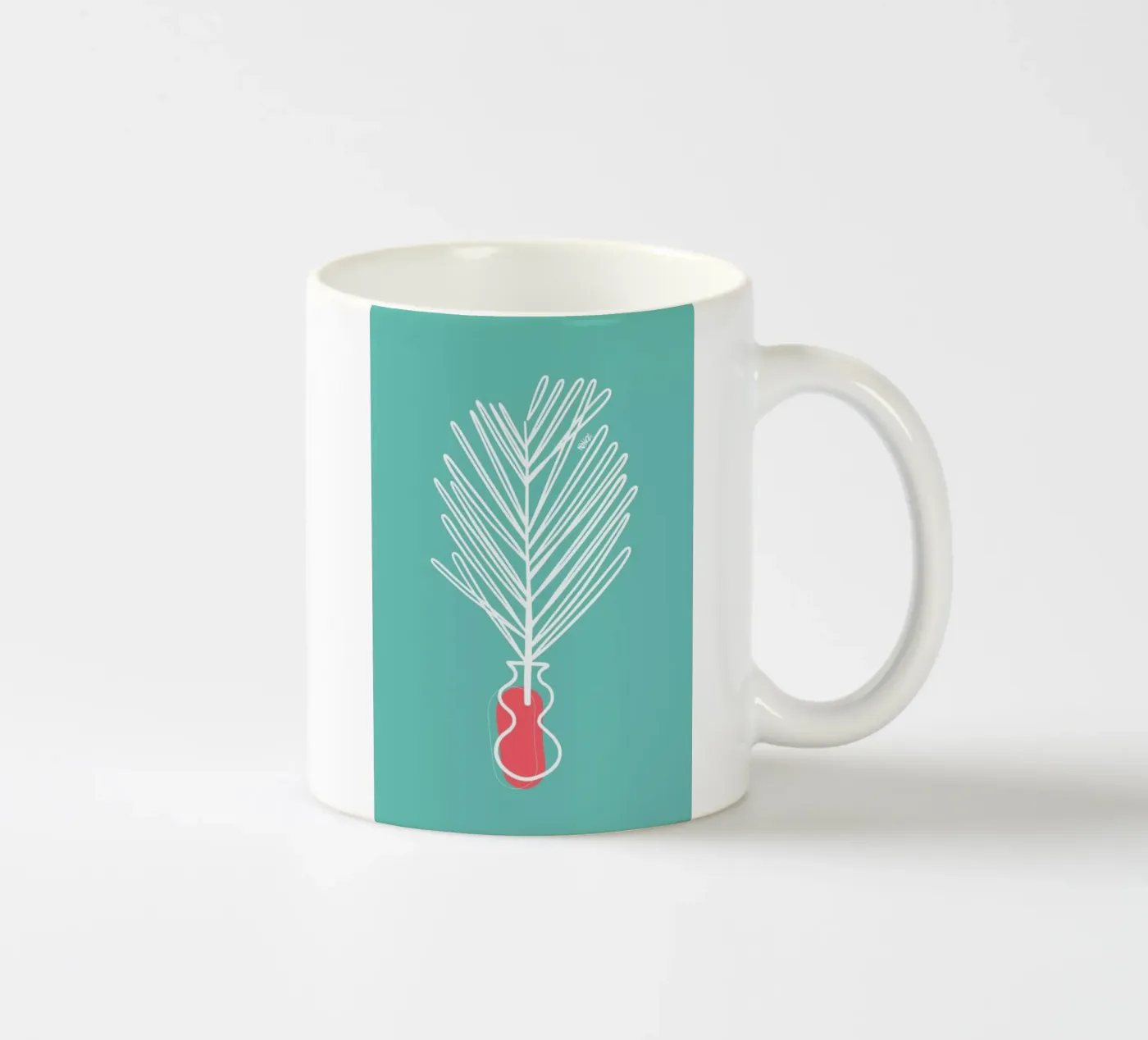 Dry Leaf ceramic mug by Ninhol