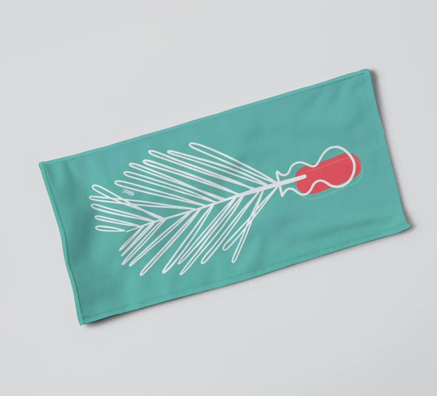 Dry Leaf badhanddoek van Ninhol