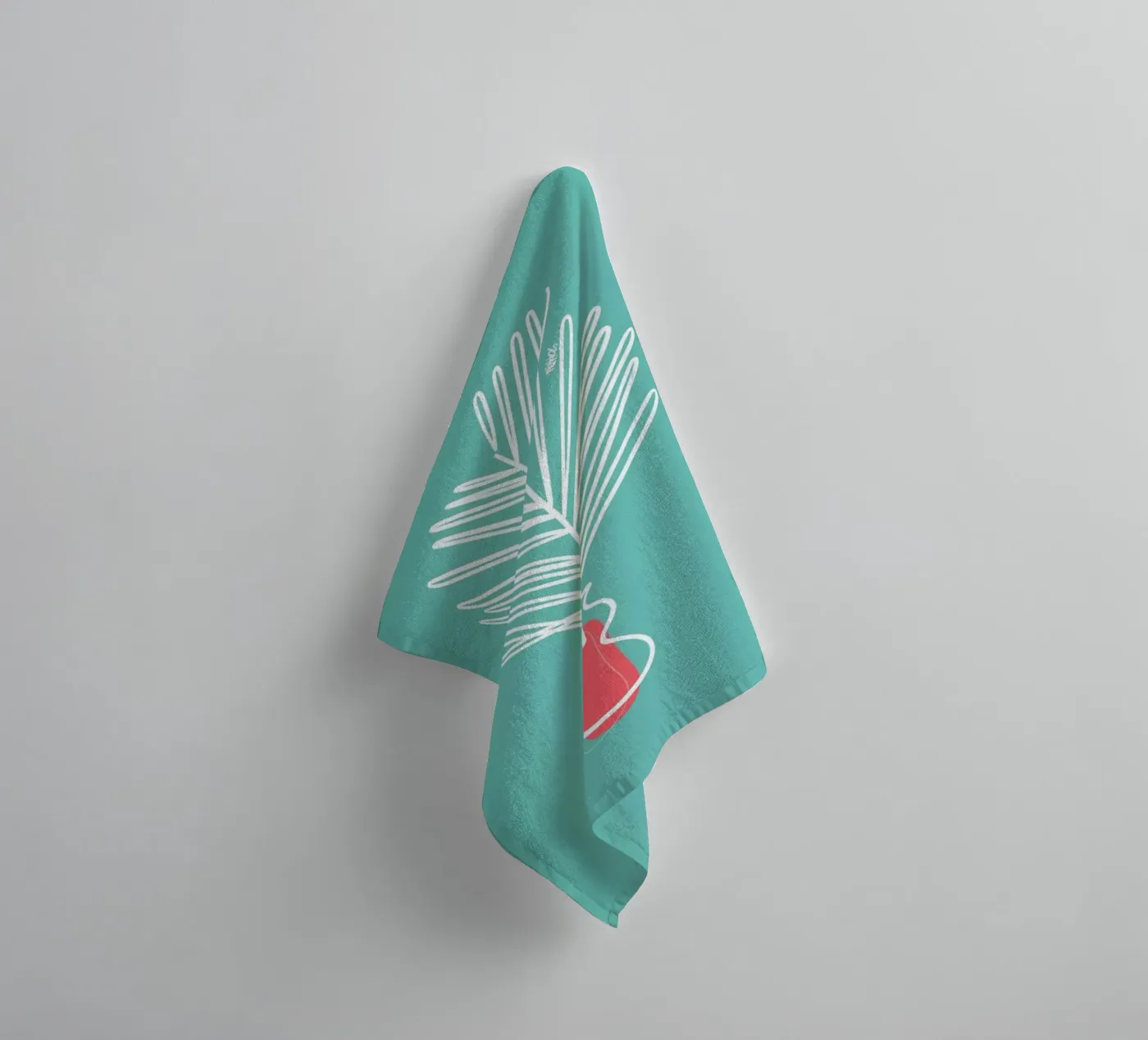 Dry Leaf badhanddoek van Ninhol