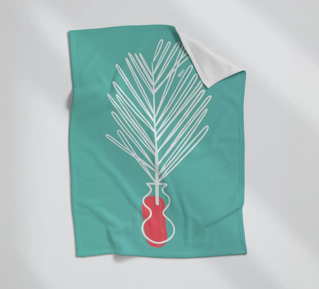 Dry Leaf Fleecedecke von Ninhol