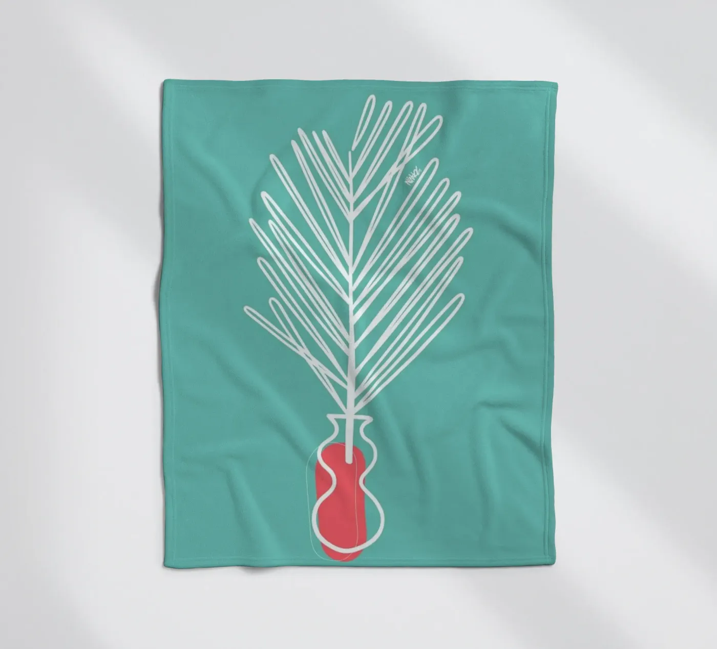 Dry Leaf Fleecedecke von Ninhol