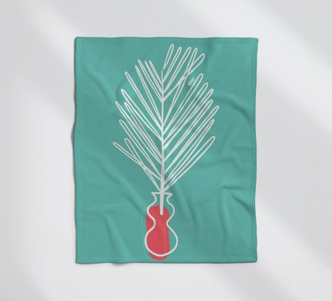 Dry Leaf Fleecedecke von Ninhol