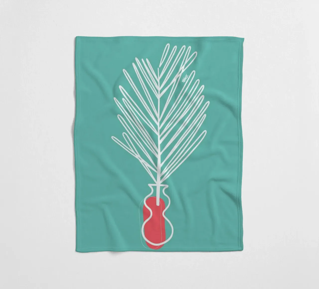 Dry Leaf Fleecedecke von Ninhol