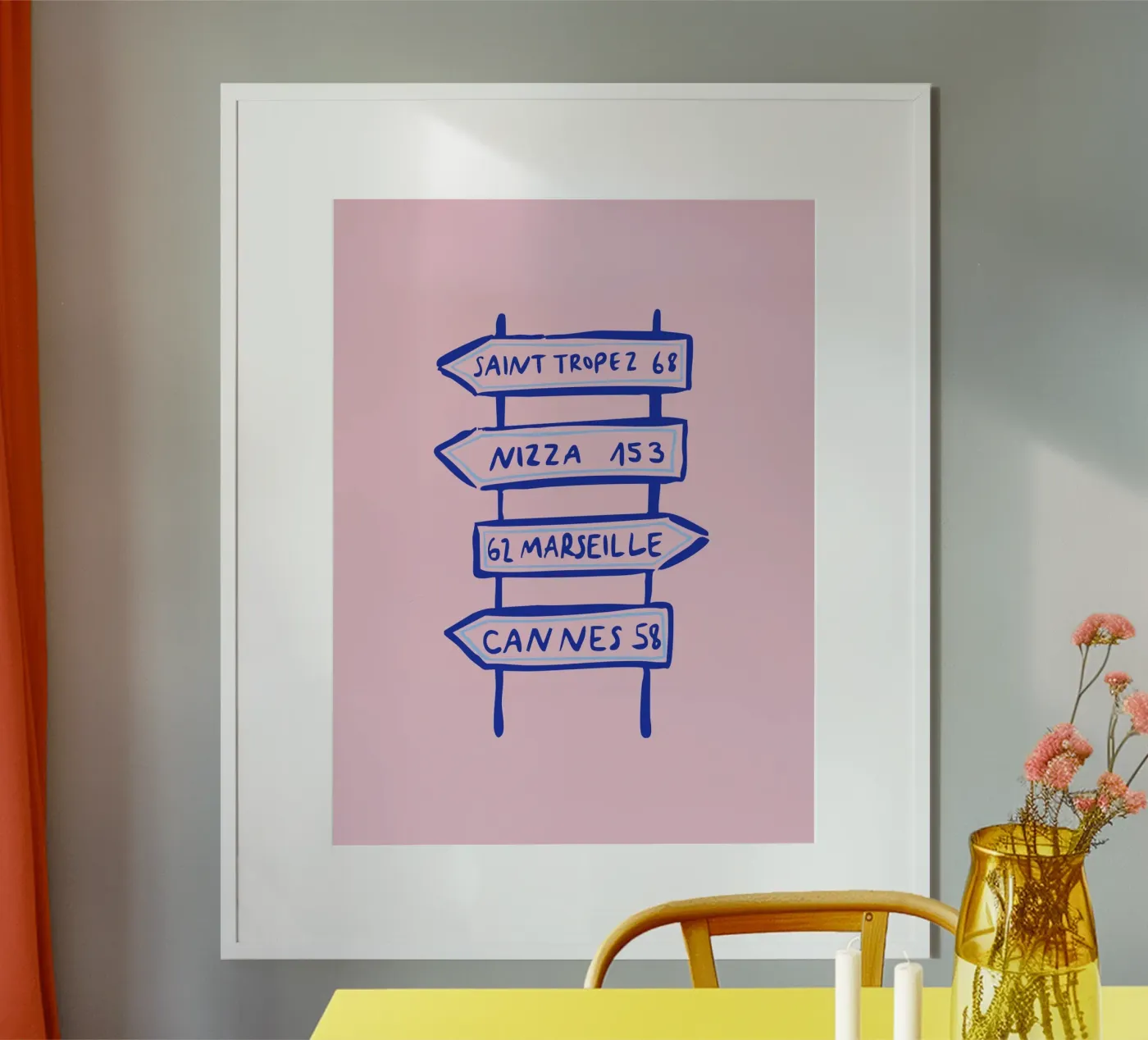 Côte d’Azur poster da moDeern