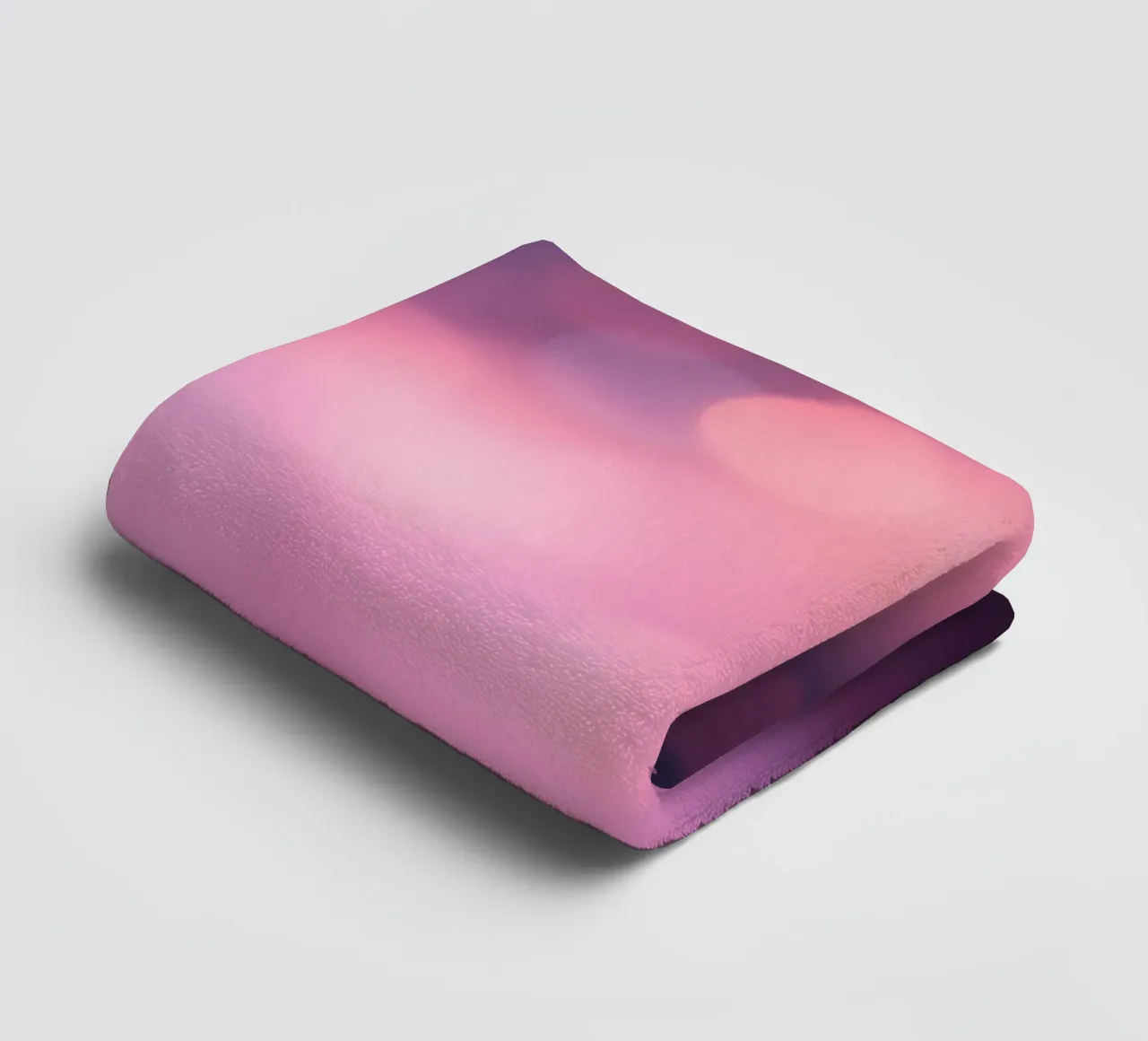 abstract featuring swirling red and yellows with soft bubble towel by DesignDoodle