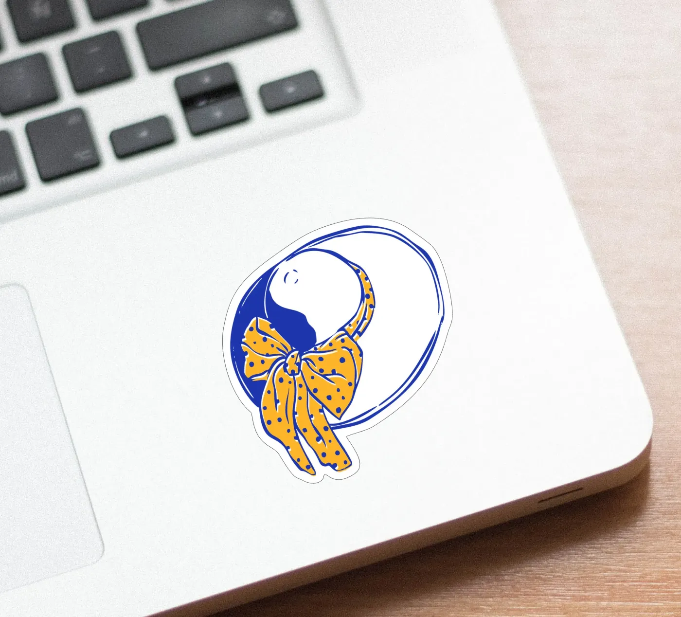 beach hat sticker by moDeern