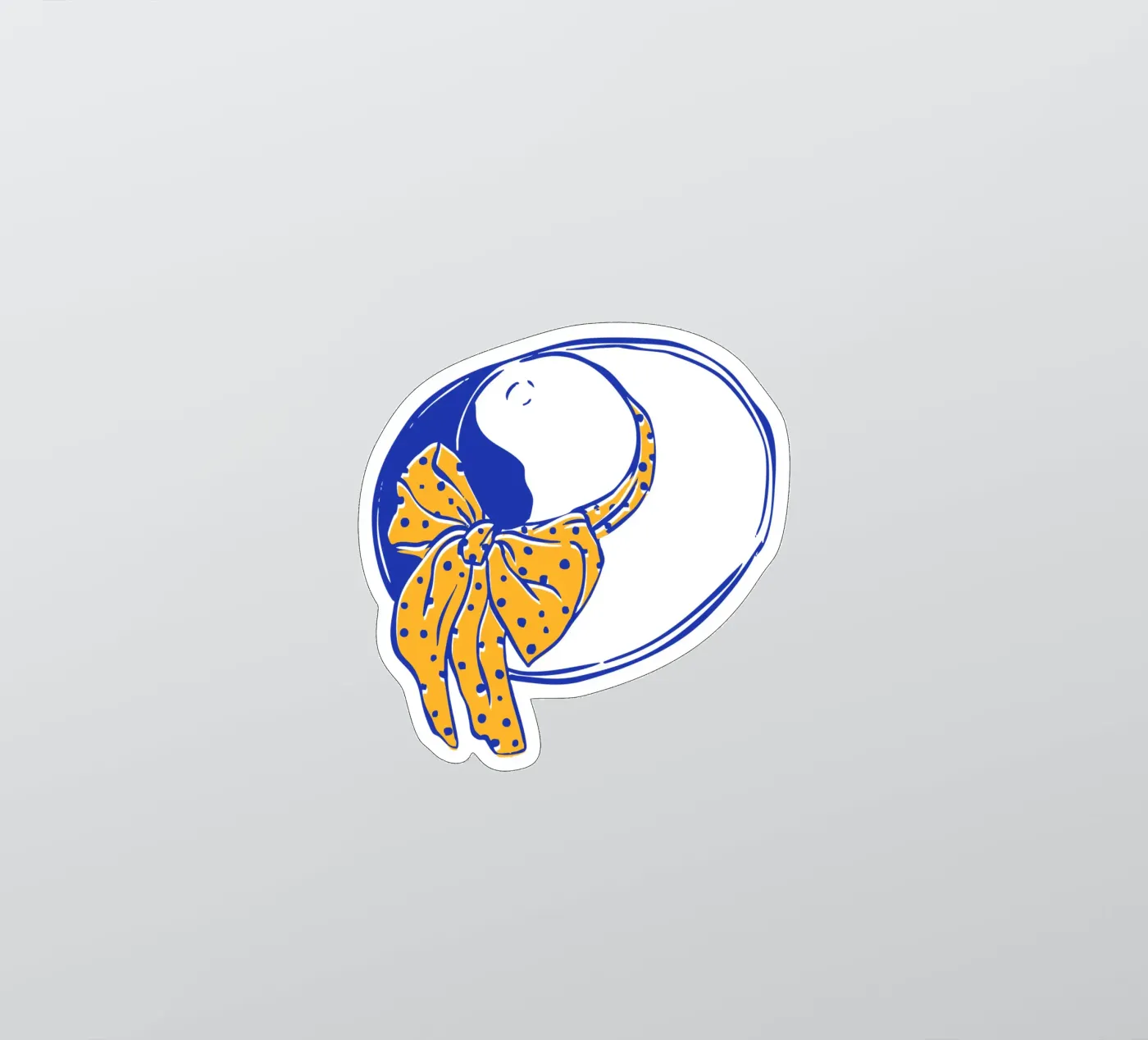 beach hat sticker by moDeern